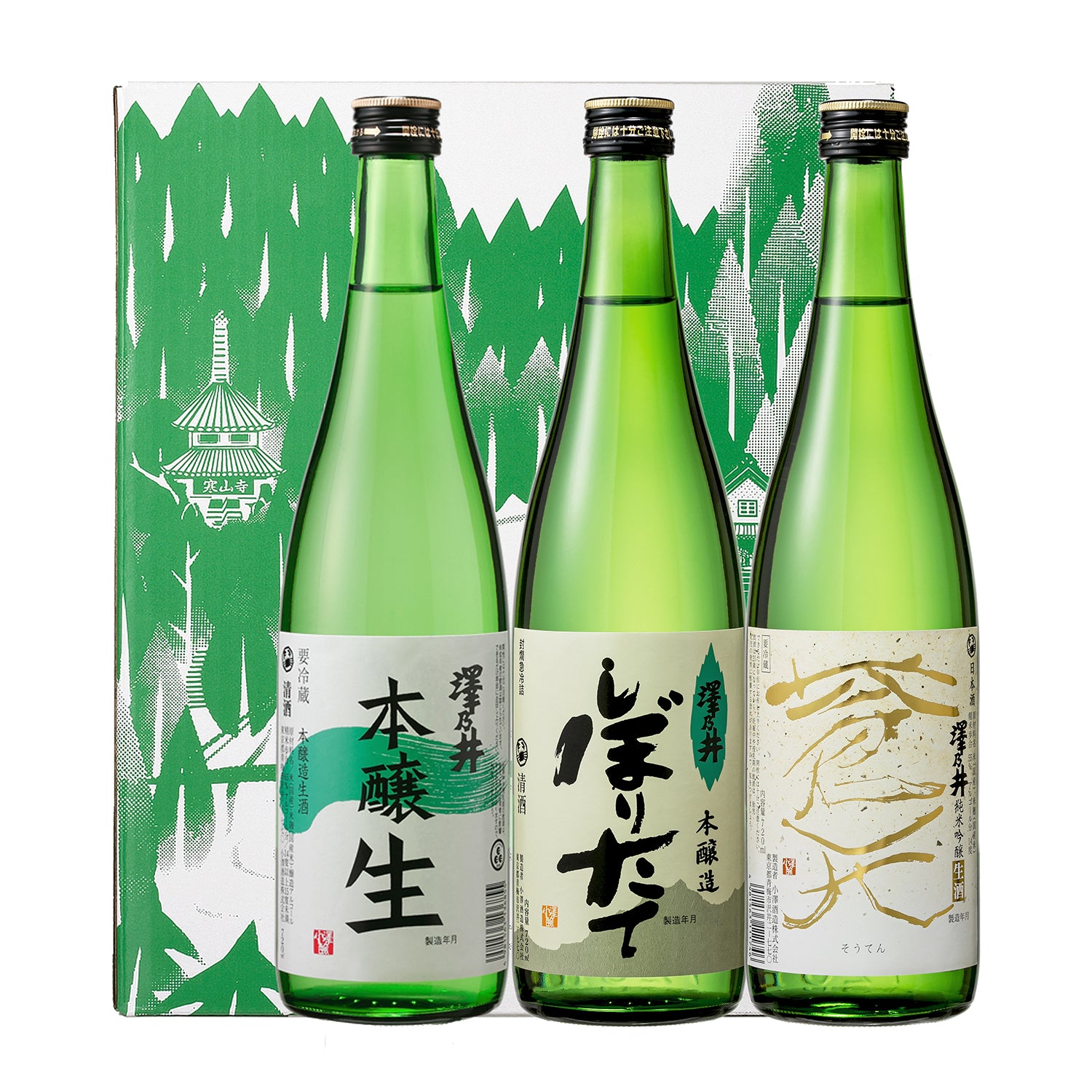 澤乃井 純米吟醸 蒼天 小澤酒造 1800ml 貧相 1.8L 1本 お酒